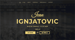 Desktop Screenshot of ivanignjatovic.com